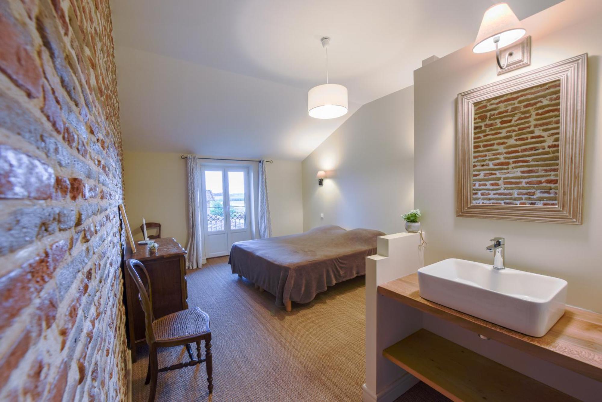 Gite Manzana Au Chateau Lavalade Castelsarrasin Exteriör bild